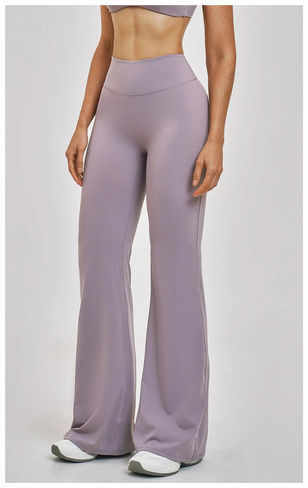 High-Waisted Wide-Leg Yoga Legging