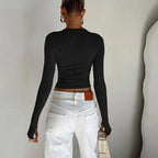 Thumb-Hole Basic Top
