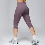 High-Waisted Capri Yoga Leggings