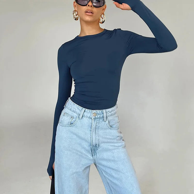 Thumb-Hole Basic Top