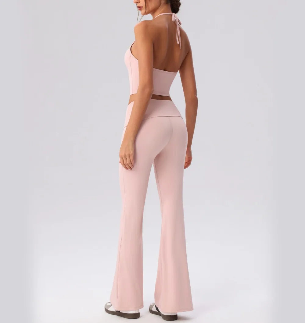 High-Waist Flared Yoga Pant