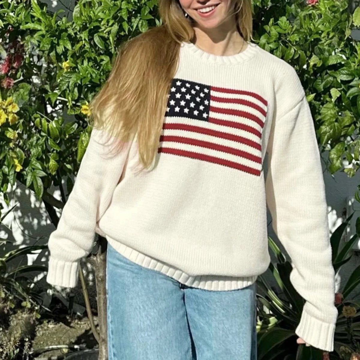 Loose Fit Knitted Jumper