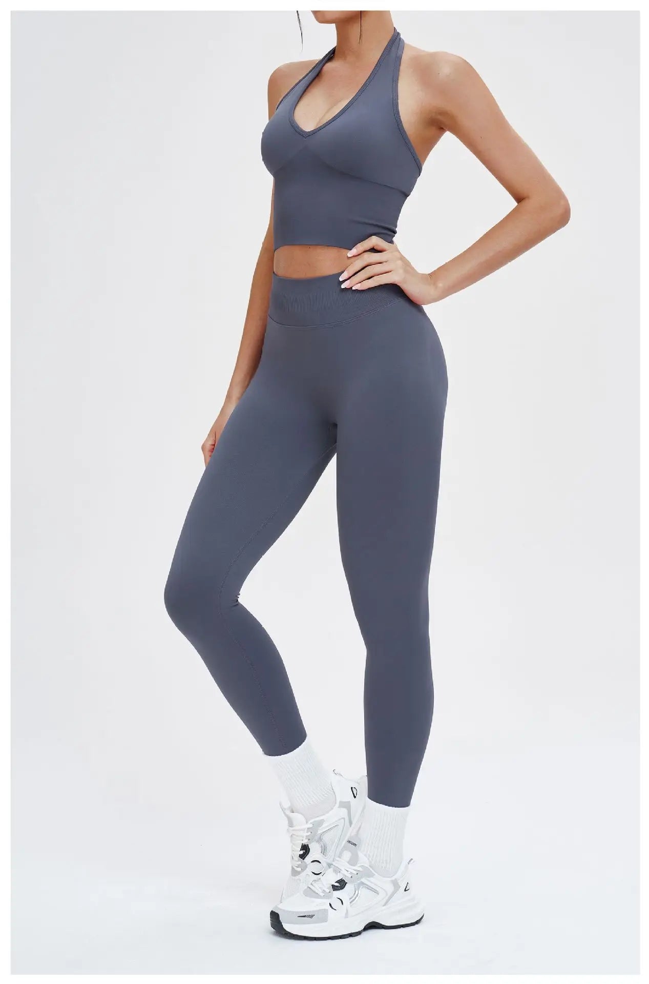 Seamless Long Sleeve 2-Piece Yoga Set