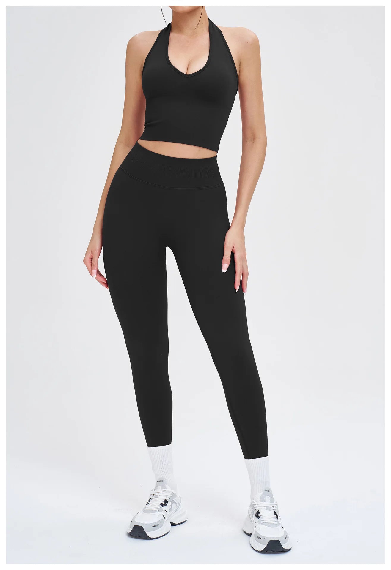 Seamless Long Sleeve 2-Piece Yoga Set