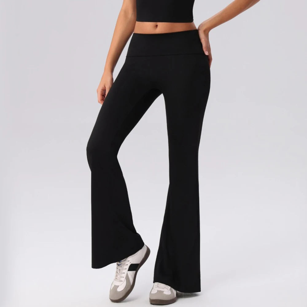 High-Waist Flared Yoga Pant