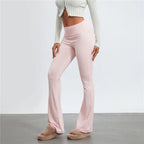 Low-Rise Flared Legging