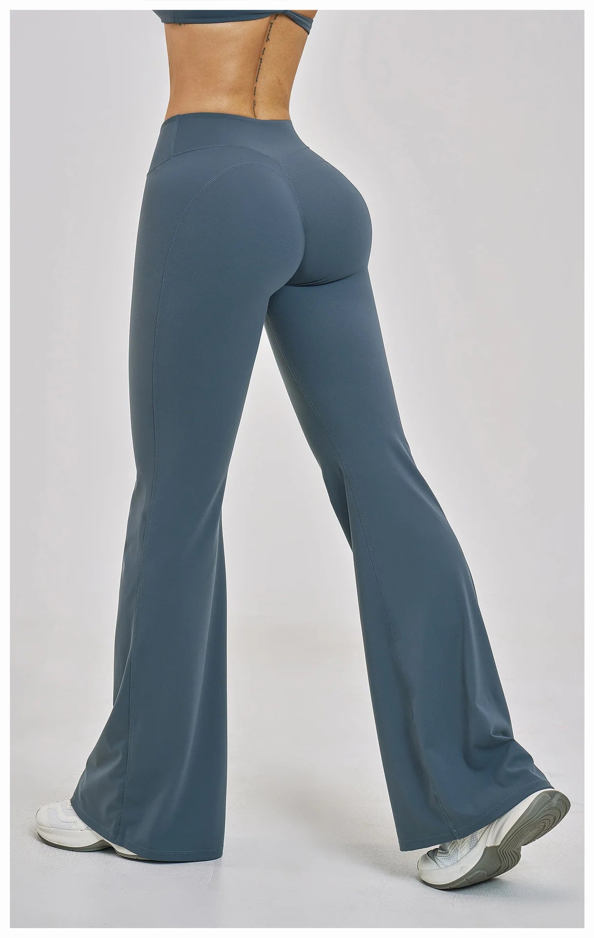 High-Waisted Wide-Leg Yoga Legging