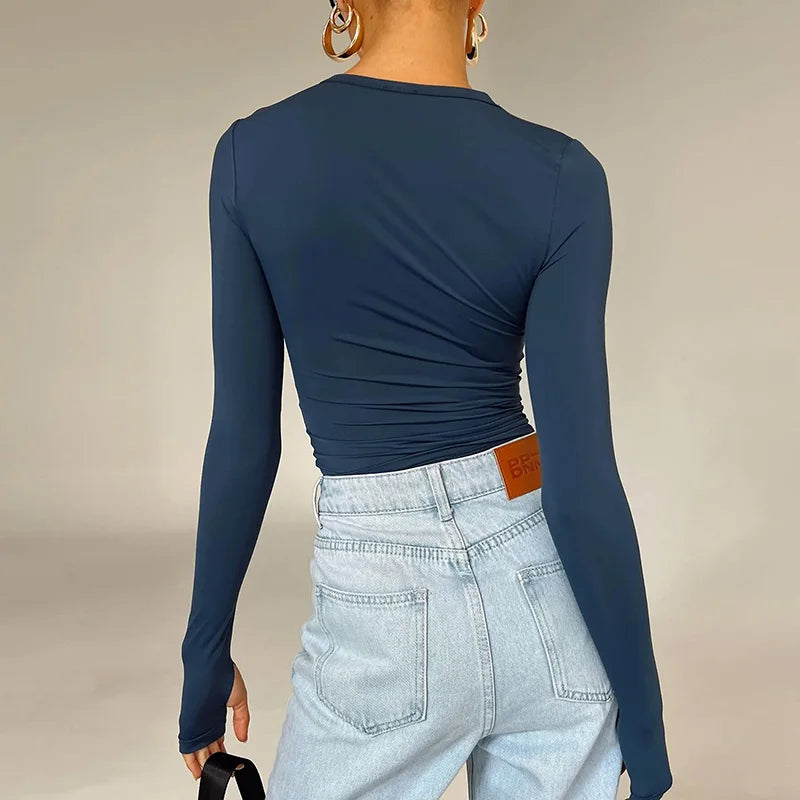 Thumb-Hole Basic Top