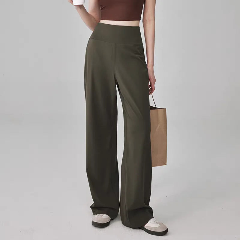 High-Waist Loose Yoga Leggings