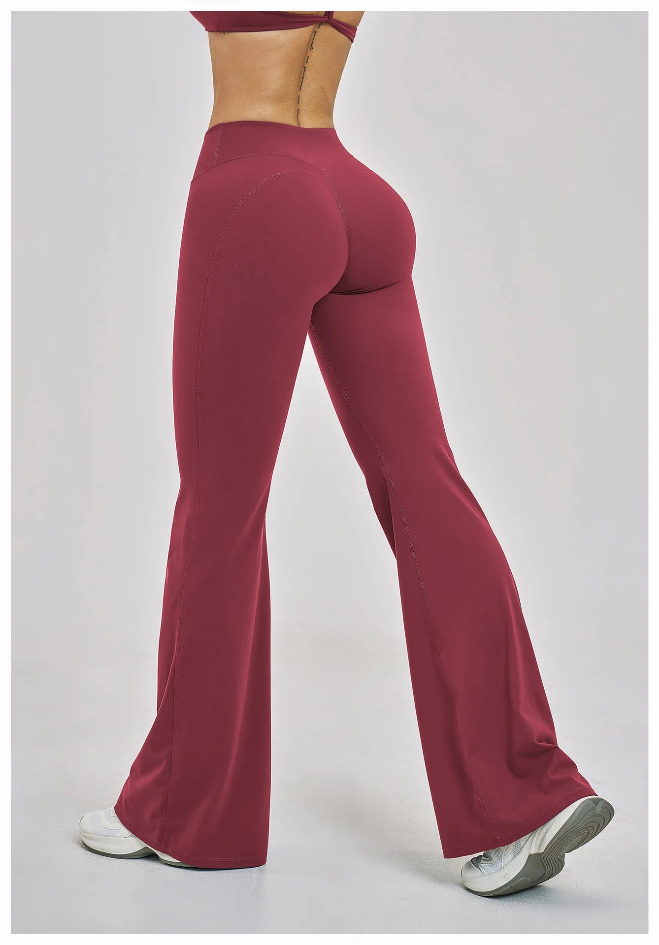 High-Waisted Wide-Leg Yoga Legging