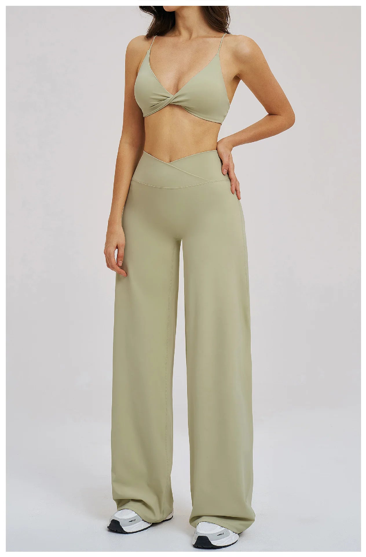 Straight-Leg Flared Leggings