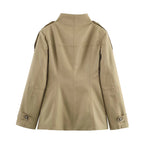 Slim Stand-Collar Jacket