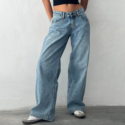 Signature Denim Baggy Jeans