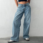 Signature Denim Baggy Jeans
