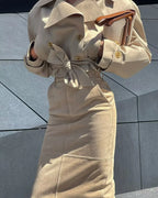 Double-Breasted Trench-Jacket