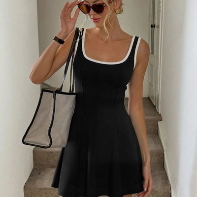 Sporty Sleeveless Mini Dress