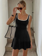 Sporty Sleeveless Mini Dress