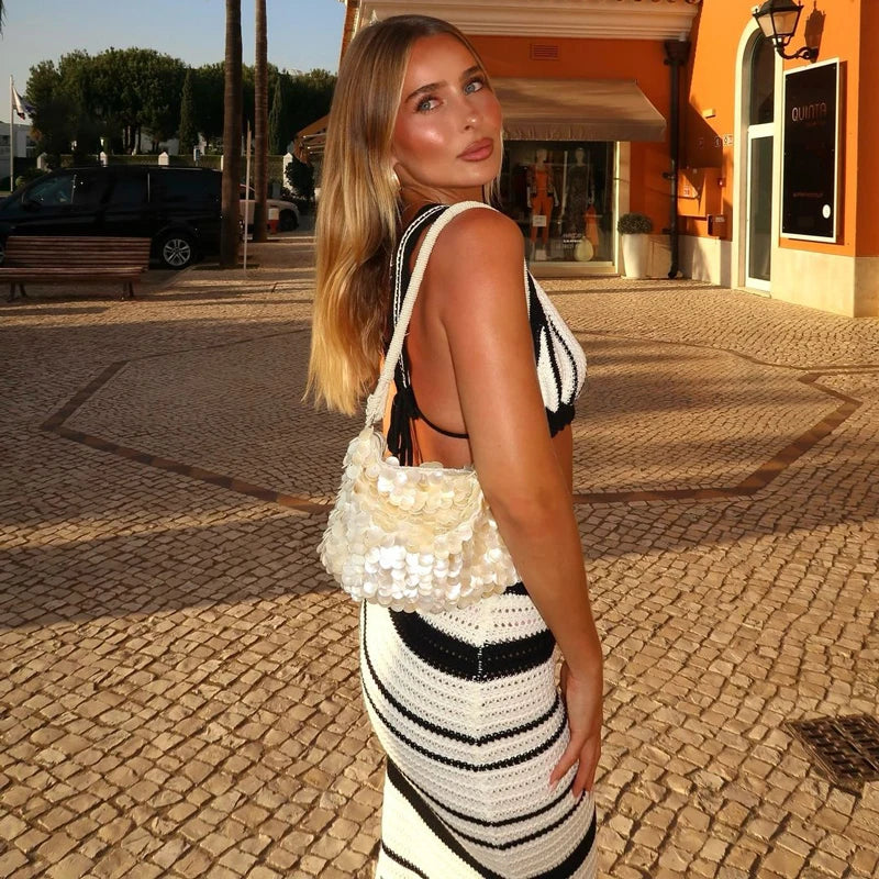 Striped Knit Festival Co-Ord