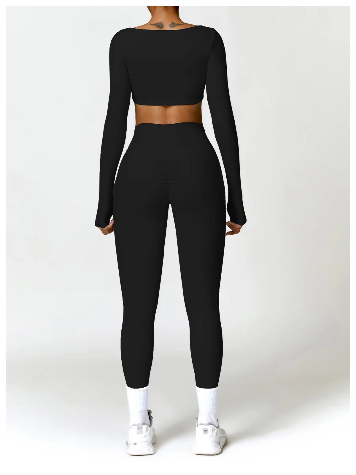 Summer High-Waist Gym Leggings