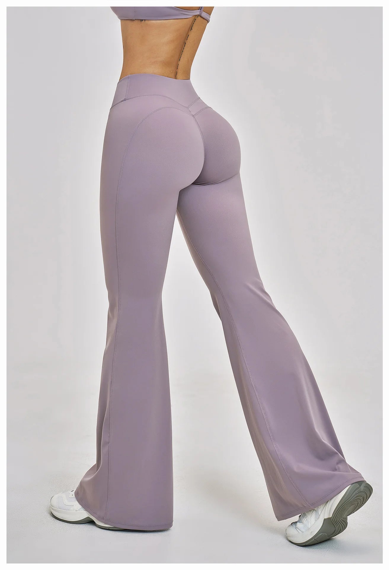 High-Waisted Wide-Leg Yoga Legging