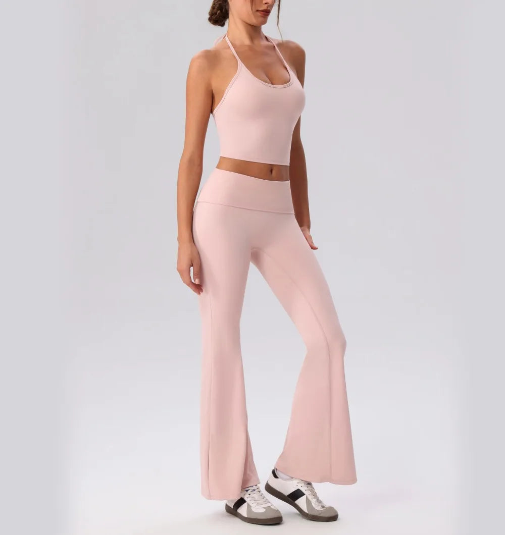 High-Waist Flared Yoga Pant