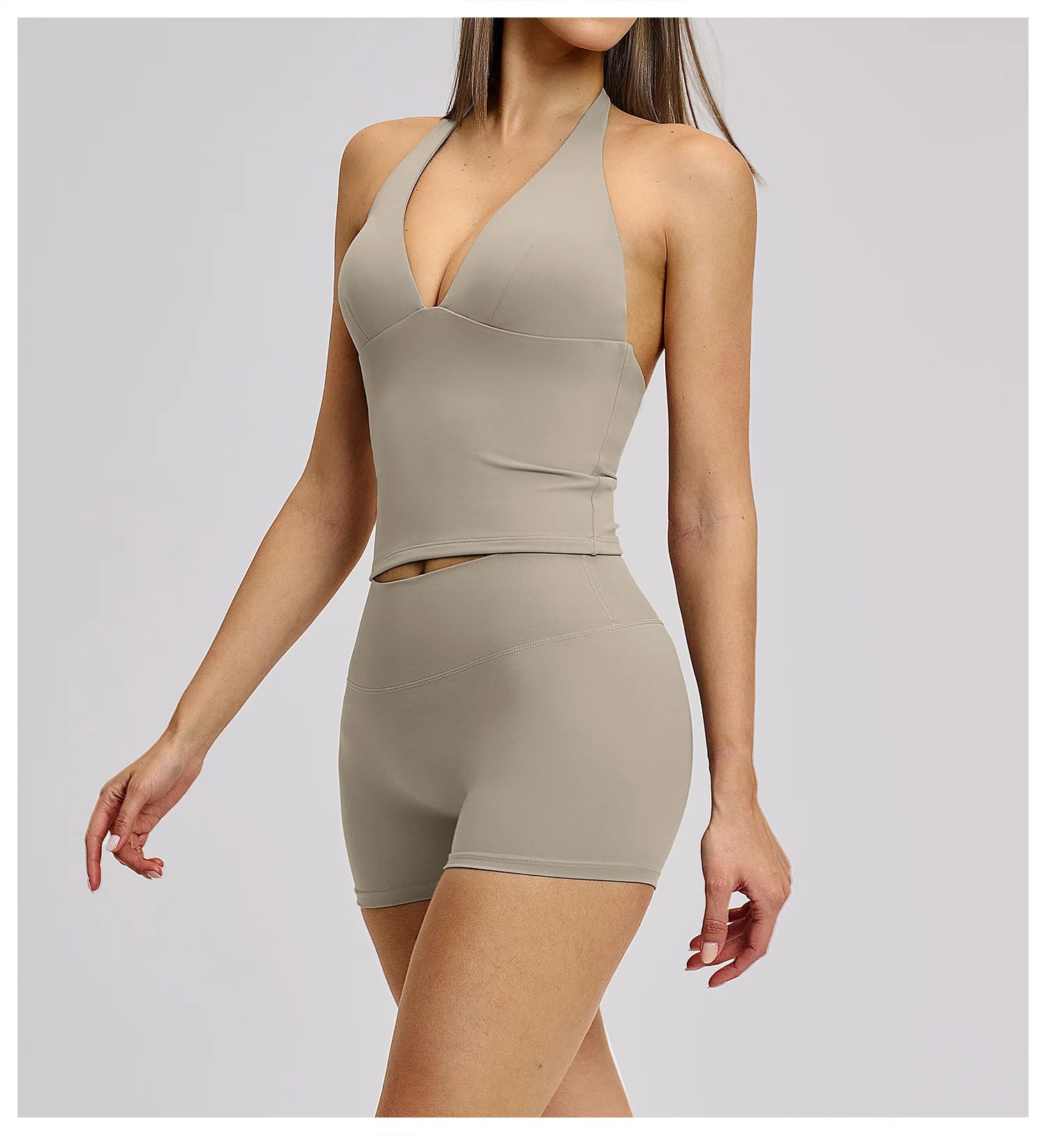 2-Piece Yoga Shorts Set