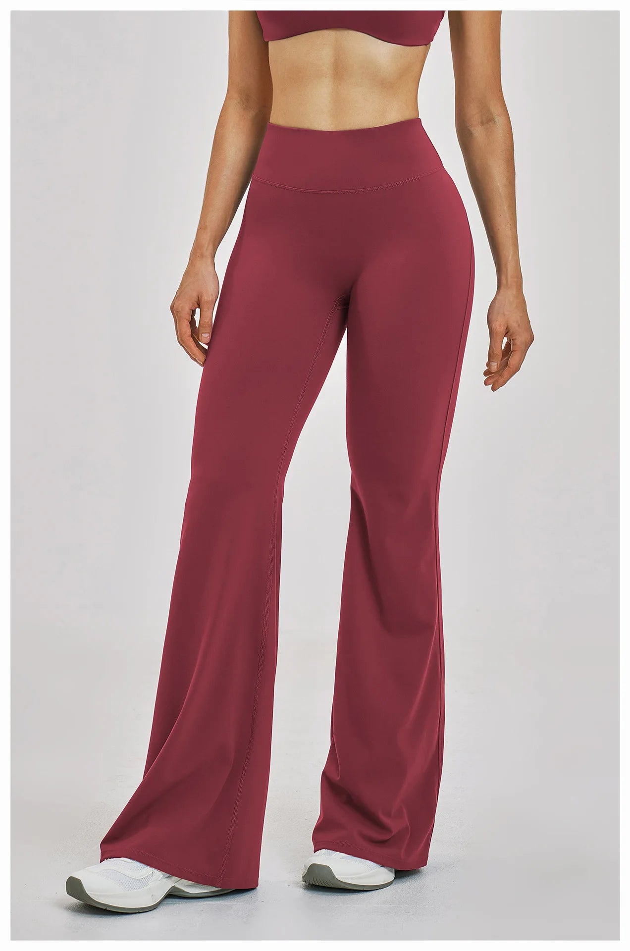 High-Waisted Wide-Leg Yoga Legging
