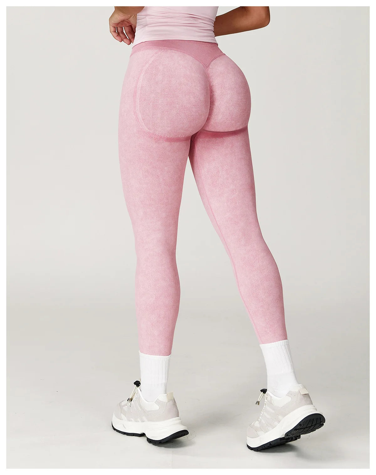 Seamless Ribbed Scrunch Bum Leggings