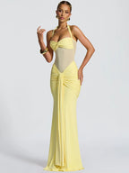 Halter Backless Maxi Dress