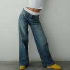 Signature Denim Baggy Jeans