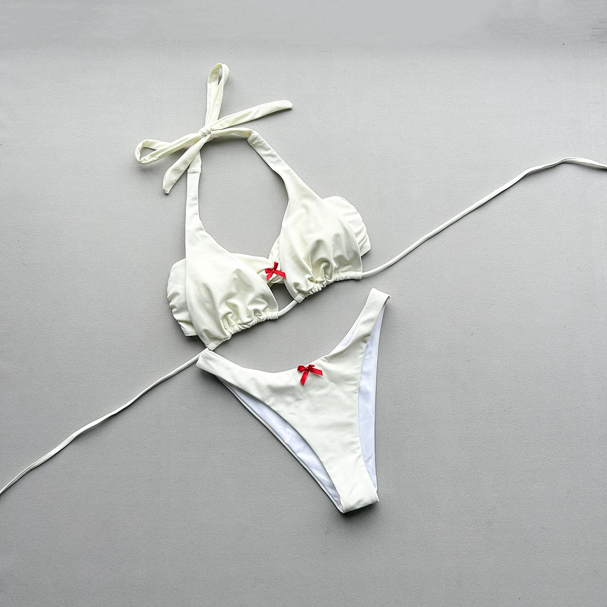 Push-Up 3-Piece Bikini & Cover Up Set