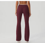 V-Shaped Flared Legging