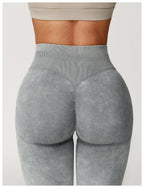 Seamless Ribbed Scrunch Bum Leggings