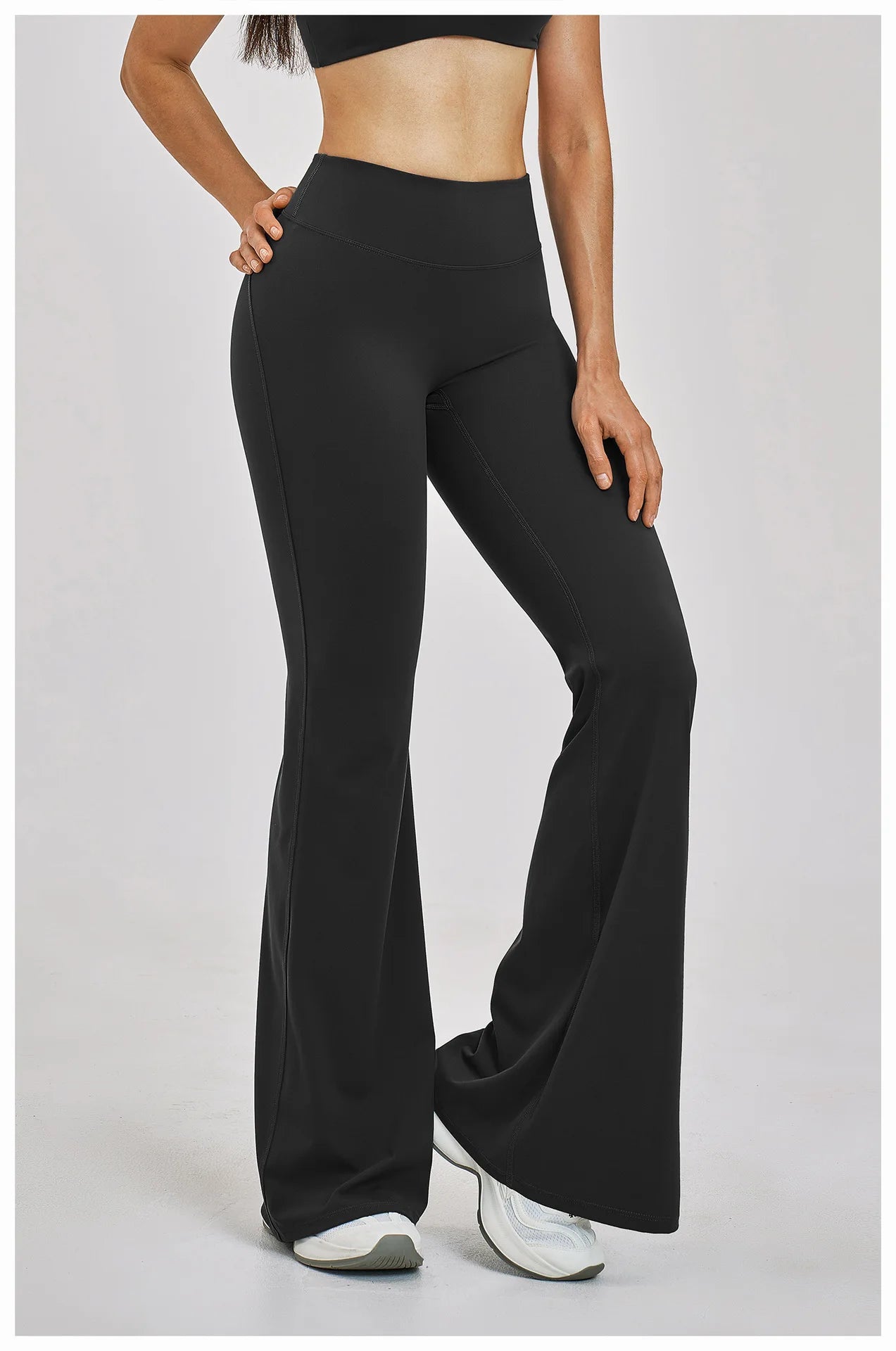 High-Waisted Wide-Leg Yoga Legging