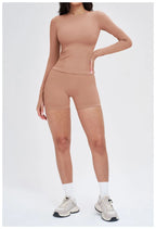 Seamless Long Sleeve 2-Piece Yoga Set