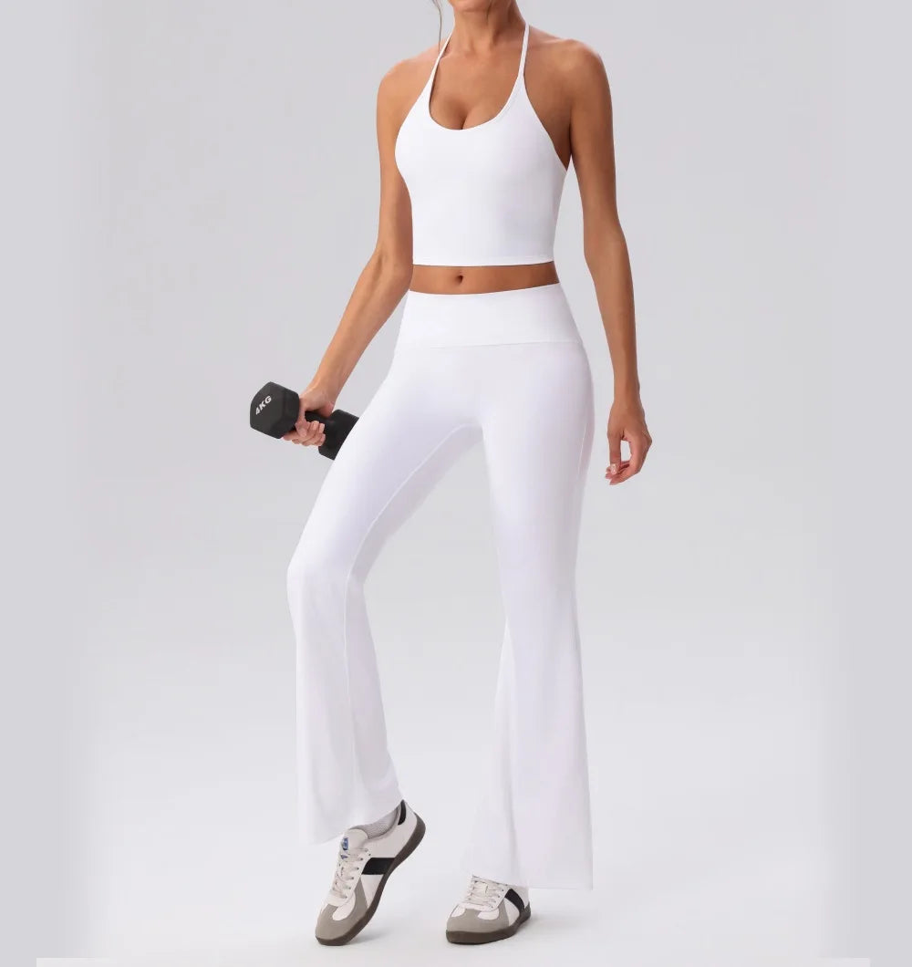 High-Waist Flared Yoga Pant