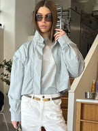 Stand-Collar Short Trench