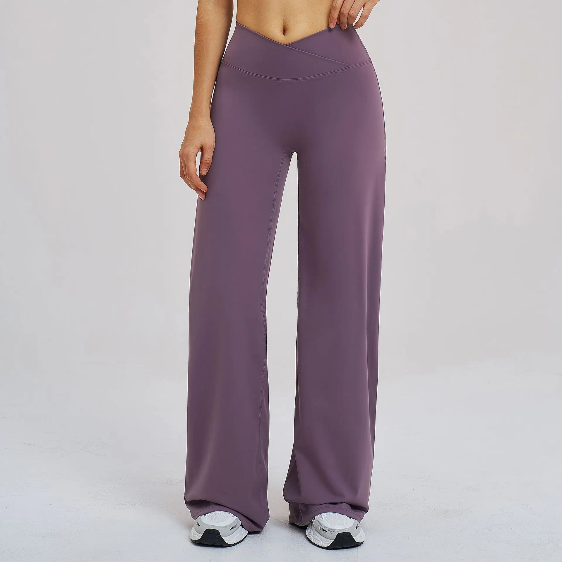 Straight-Leg Flared Leggings