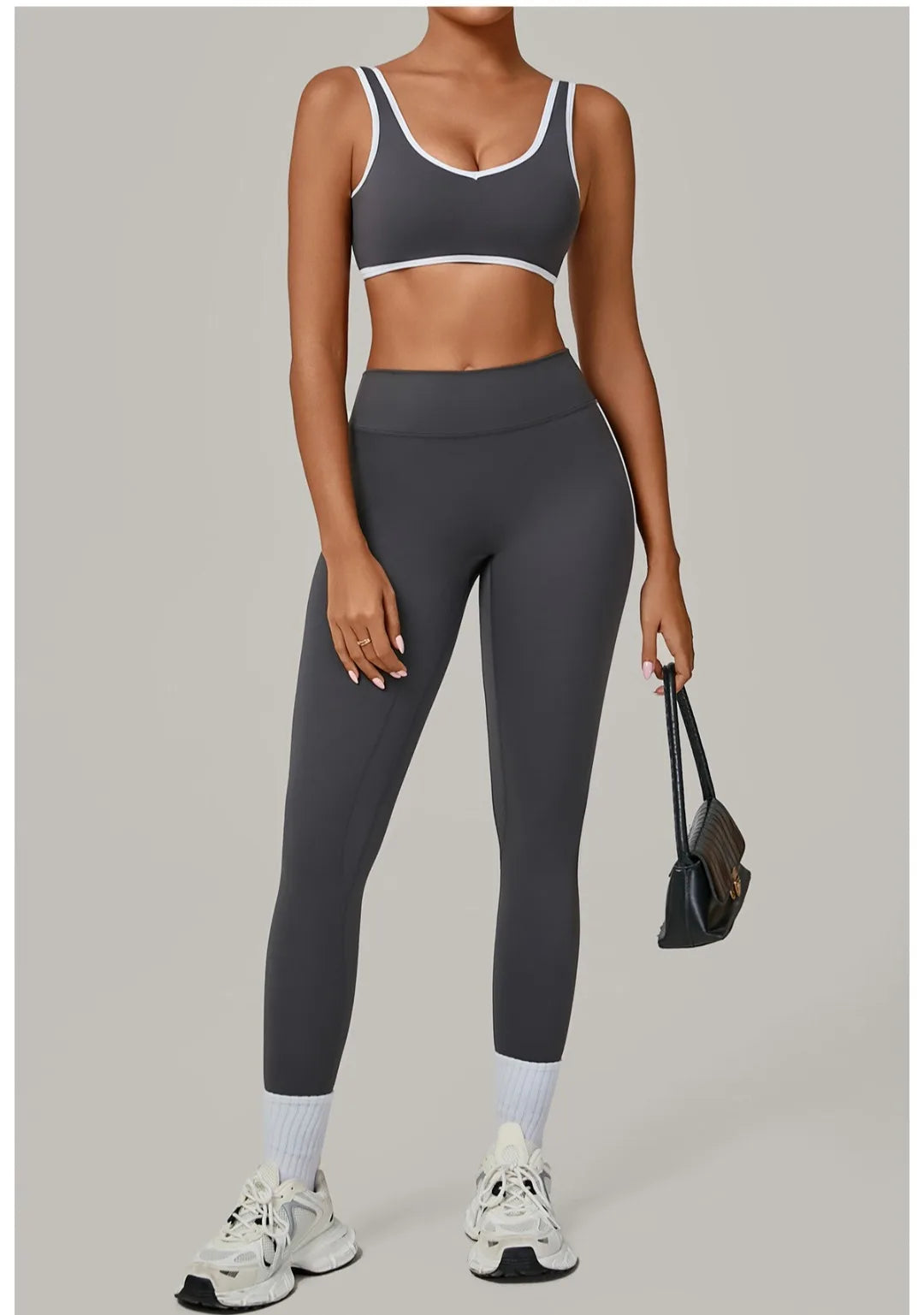 2-Piece High Waisted Gym Set