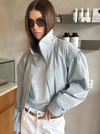 Stand-Collar Short Trench