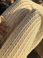Textured Beach Knitted Trousers