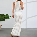 Sleeveless 2 Piece Bikini Cover Up