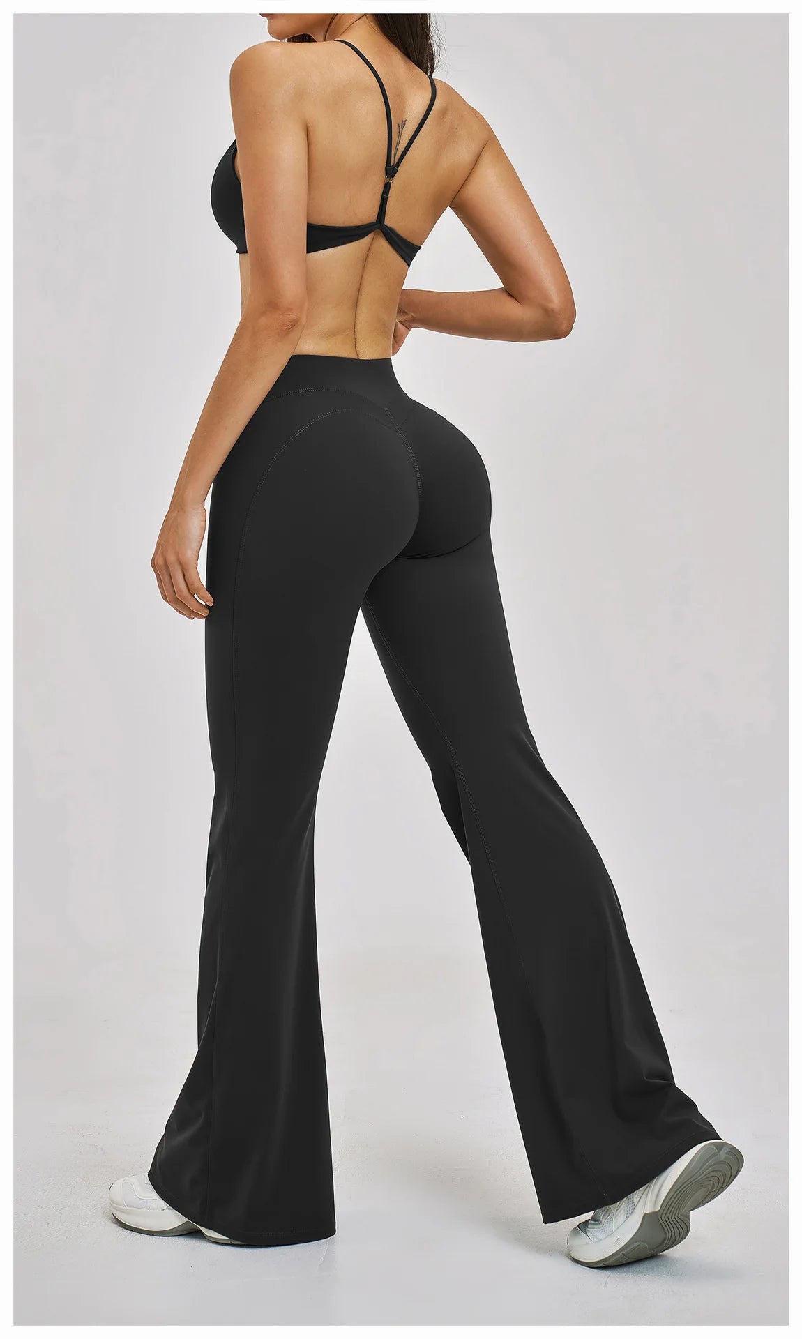 High-Waisted Wide-Leg Yoga Legging