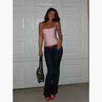 Striped Slip Top