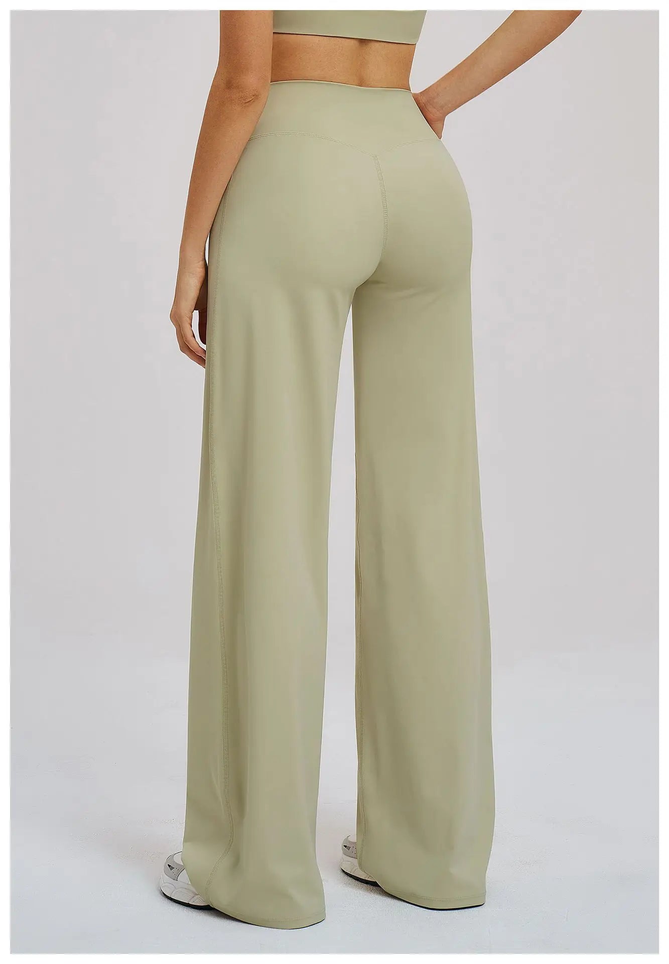 Straight-Leg Flared Leggings