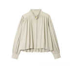 Stand-Collar Trench-Bomber Jacket