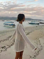 Hollow Out Bikini Cover-Up