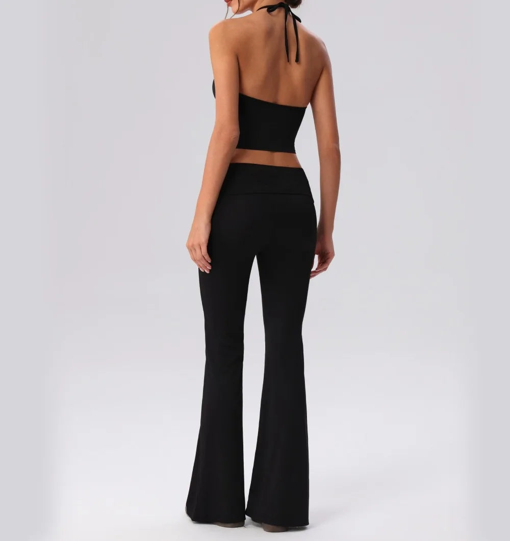 High-Waist Flared Yoga Pant