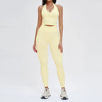 Seamless Long Sleeve 2-Piece Yoga Set