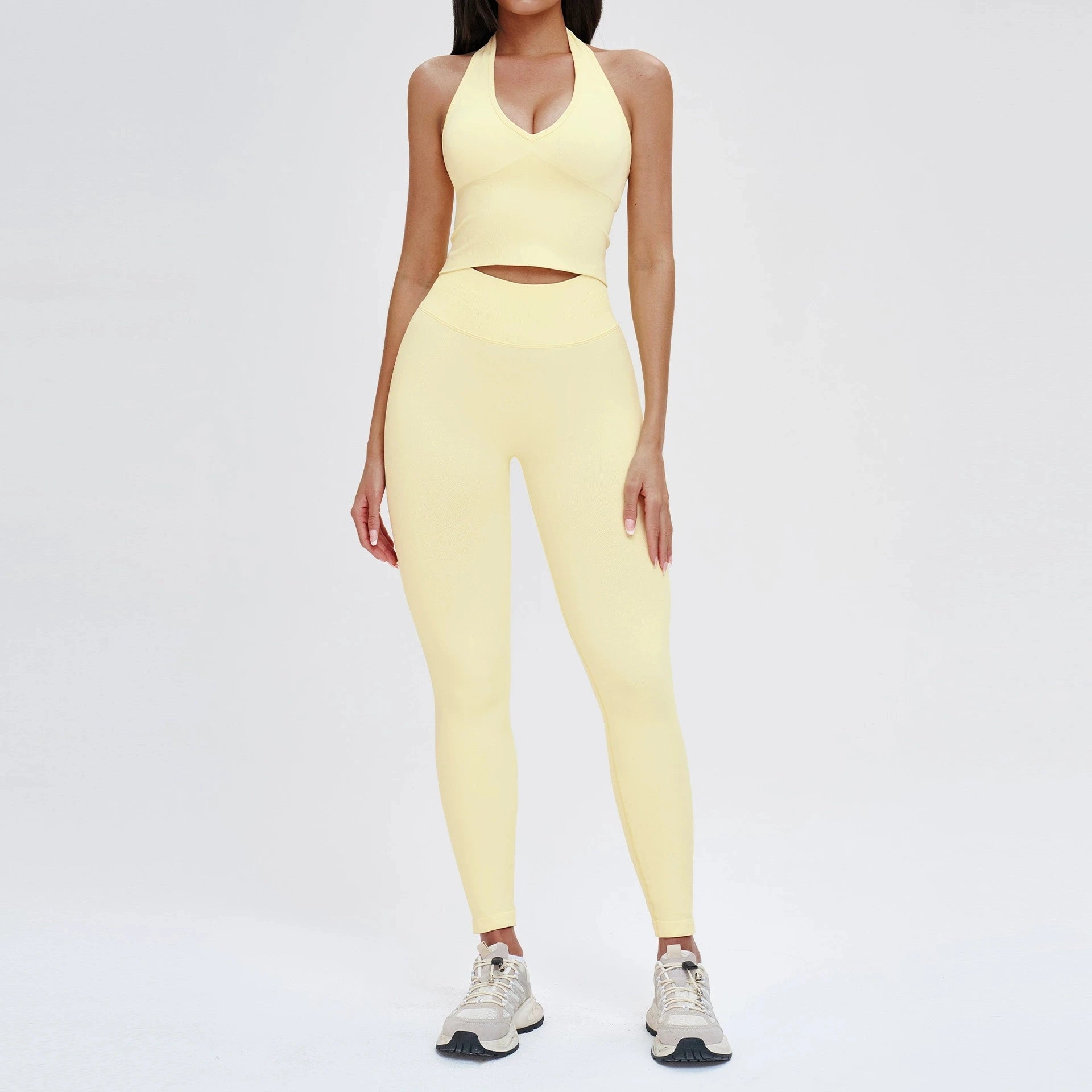 Seamless Long Sleeve 2-Piece Yoga Set